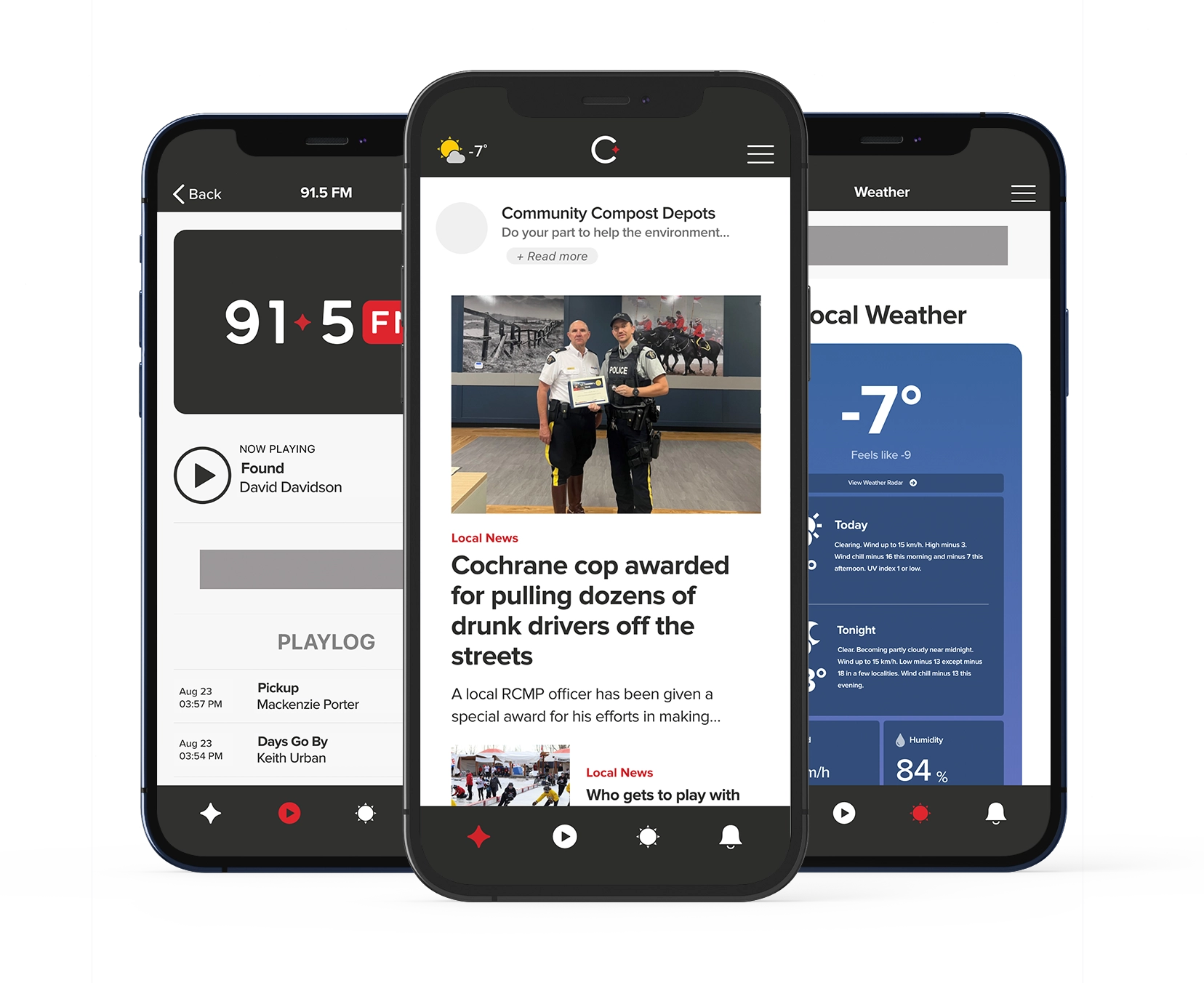 iphone Cochrane Now App